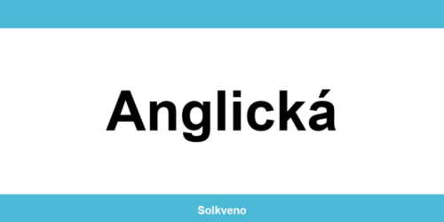 Kontakt na ČSOB a bankomat v lokalite Anglická