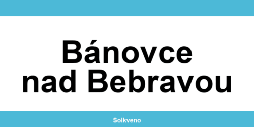 Kontakt na ČSOB a bankomat v lokalite Bánovce nad Bebravou