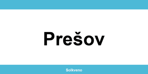 Kontakt na ČSOB a bankomat v lokalite Prešov